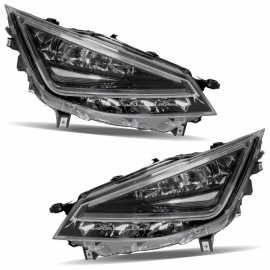 Juego de Faros Principal con Balastros de Luz LED Auto Magic para Ibiza Mk6