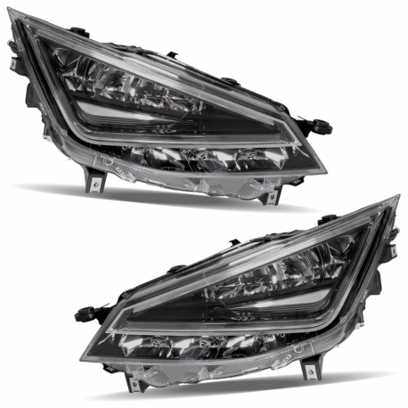 Juego de Faros Principal con Balastros de Luz LED Auto Magic para Ibiza Mk6