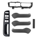 Kit de Manija Interior Negra Lisa para Jetta A4