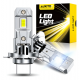 Par de Focos H7 con 2 Caras Led de 30000 Lúmenes