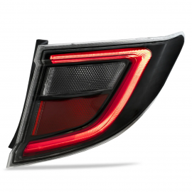Calavera Exterior Derecha en Tono Oscuro con Luz LED Auto Magic para Grand i10 Sedán