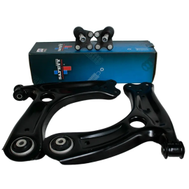 Par de Horquillas Delanteras con Bujes Safety para Vento 1.6, Polo 1.6, Ibiza 1.6, 2.0, Audi A1 1.4TSI