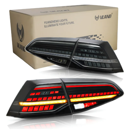 Juego De Calaveras Humo de Led para Golf A7, A7.5
