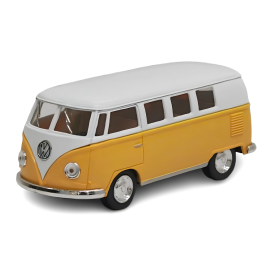 Vehículo de Fricción Modelo Combi Color Amarillo de 13cm