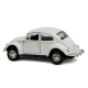 Vehículo de Fricción Modelo Sedan Color Blanco de 10cm