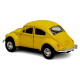 Vehículo de Fricción Modelo Sedan Color Amarillo de 10cm