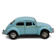 Vehículo de Fricción Modelo Sedan Color Azul Cielo de 10cm