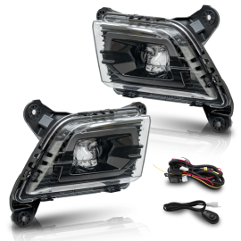 Juego de Faros de Niebla con Luz LED, Arnés y Switch Universal Auto Magic para Silverado
