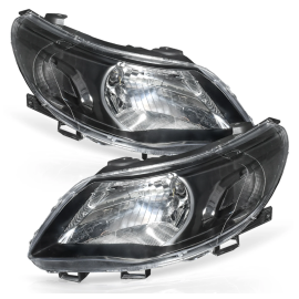 Juego de Faros Principal Negros Auto Magic para Gol G5, Saveiro