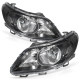 Juego de Faros Principales Negros de 2 Focos Auto Magic para Gol G5