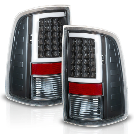 Juego de Calaveras Negras con Luz LED Auto Magic para RAM