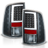 Juego de Calaveras Negras con Luz LED Auto Magic para RAM
