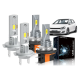 Kit de Focos H7 y H15 con 2 Caras LED de 20000 Lúmenes