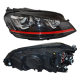 Faro Principal Lado Derecho con Lupa y Led Tipo R-Line para Golf A7
