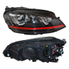 Faro Principal Lado Derecho con Lupa y Led Tipo R-Line para Golf A7