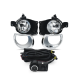 Juego de Faros de Niebla con Arnés, Switch OEM y Focos Auto Magic para S10
