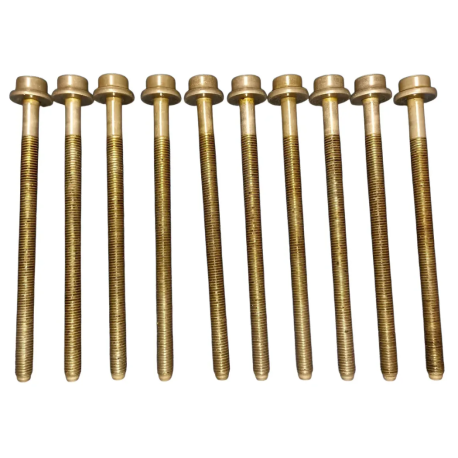 Juego de 10 Tornillos  de Tapa de Punterías para Polo, T-Cross, Vento