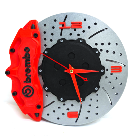 Reloj de Pared con Forma de Disco de Freno