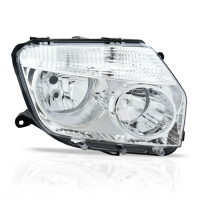 Faro Principal Derecho con Fondo Cromado Auto Magic para Duster