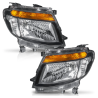 Juego de Faros Principal Negros Auto Magic para Ranger