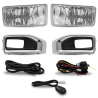 Juego de Faros de Niebla con Filo Cromo, Arnés, Switch Universal y Focos Auto Magic para Yukon Denali