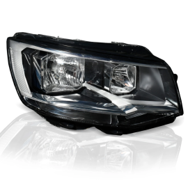 Faro Principal Derecho con Filo Cromado Auto Magic para Transporter
