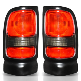Juego de Calaveras con Marco Negro Auto Magic para RAM 1500, 2500