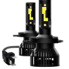 Par de Focos H4 con 2 Caras Led de 11000 Lúmenes