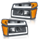Juego de Faros Principales con Luz LED Auto Magic para Colorado