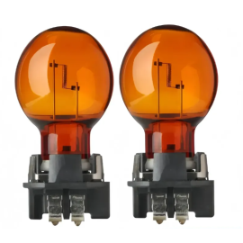 Par de Focos PWY24W Ambar de Direccionales para Golf A7