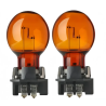Par de Focos PWY24W Ambar de Direccionales para Golf A7