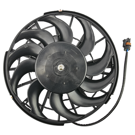 Motoventilador de Condensador Bruck para Chevy C1, C2, C3