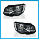 Juego de 2 Faros Principales para Transporter Auto Magic con Filo Cromado