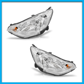 Juego de 2 Faros Principales para Aveo Auto Magic Manuales