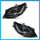 Juego de 2 Faros Principales para Ibiza FR MK5 Auto Magic Full LED