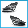 Juego de 2 Faros Principales para Ibiza MK6 Auto Magic con Balastras y Luz LED