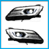 Juego de 2 Faros Principales para MG5 Auto Magic con Luz LED y Luz de Día