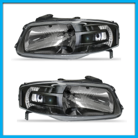 Juego de 2 Faros Principales para Pointer G4 Auto Magic Negros