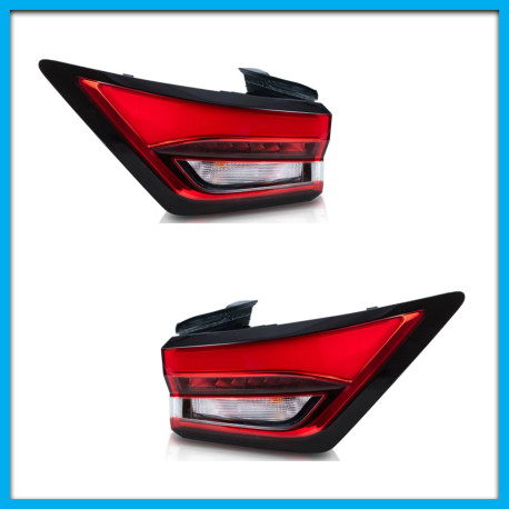 Juego de 2 Calaveras para Nuevo Aveo Sedán Auto Magic con Luz LED
