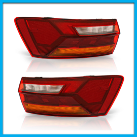 Juego de 2 Calaveras Exteriores para Jetta A7 Auto Magic en 3 Colores con Luz LED