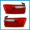 Juego de 2 Calaveras Exteriores para Jetta A7 Auto Magic con Luz LED