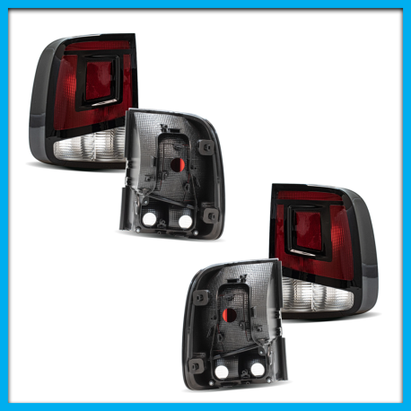 Juego de 2 Calaveras para Saveiro Auto Magic sin Arnés