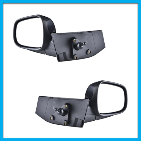 Juego de 2 Espejos Laterales para Spark Classic, Beat Sedan y Hatchback con Palanca de Ajuste Manual