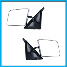Juego de 2 Espejos Laterales para Blazer, S-10, Jimmy, S-15 Manuales Cromados