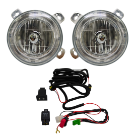 Kit de Faros Auxiliares con Ojo de Ángel de Parrilla Auto Magic para Golf A2 