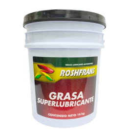 Cubeta de Grasa Fibrosa Grafitada de 16 Kg Roshfrans