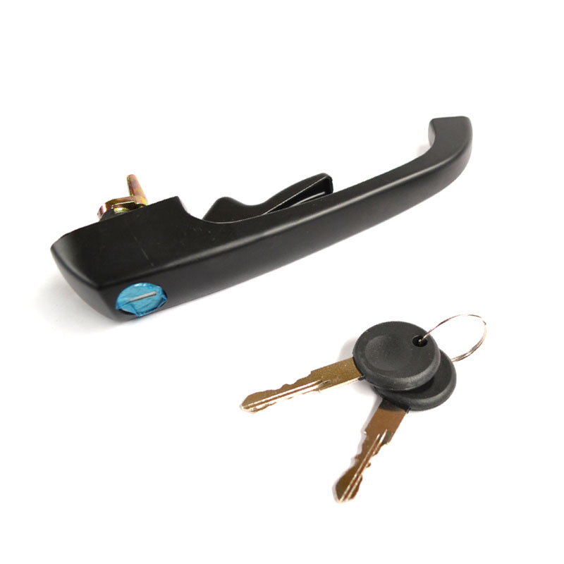 Manija Negra Exterior sin Lado de Puerta Herta Manija Negra Exterior sin Lado de Puerta Herta