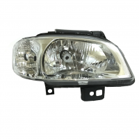 Faro Principal Derecho de un As con Fondo Cromado Diforza para Derby 6NB