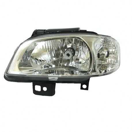 Faro Principal Izquierdo de un As con Fondo Cromado Diforza para Derby 6NB