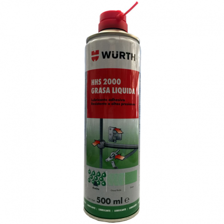 Grasa Liquida Transparente HHS 2000 de 500 ml Würth